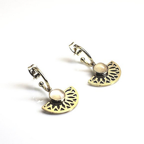 Earrings / 100% high quality stainless steel / hypoallergenic - Picture 2 of 3